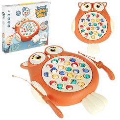 Игра-рыбалка "Cова",  в ассорт, на бат, 32,4-4,7-29,2 см, в кор.