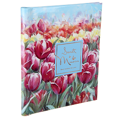 Фотоальбом 10 "магнитных"листов 23X28см, пер-т внутр.спираль