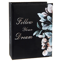 Фотоальбом 100ф 10X15см, ПП карм., черные страницы, черные страницы