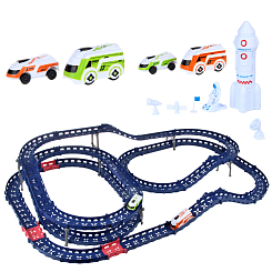 Игровой набор трек "Космос" 55х6.5х30 см.