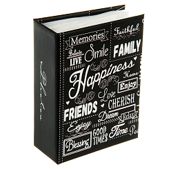 Фотоальбом 100ф 10X15см, ПП карм.