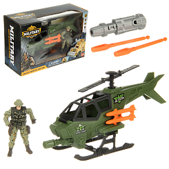 Набор военного "Вертолёт" 27х10,5х17,5 см.