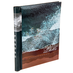 Фотоальбом 10 "магнитных"листов 23X28см, пер-т внутр.спираль