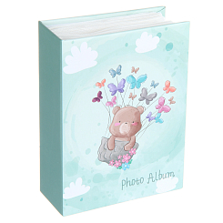 Фотоальбом 100ф 10X15см, ПП карм.