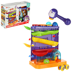 Развивающая игрушка - стучалка  "Пингвины", в кор.