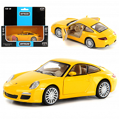 Машина металлическая  Porsche 911 Carrera S (997)  1:32, звук/свет, двери откр.,инерц