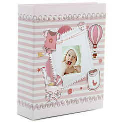 Фотоальбом 304ф 10X15см, ПП карм., 2ф на стр