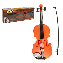 Скрипка 43-16-7 см, короб, в ассорт.