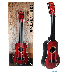 Гитара игрушечная "Классика", 44-17 см, в ассорт, блистер