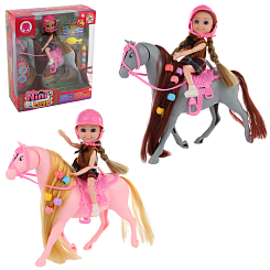 Кукла Нини "Наездница", 15см