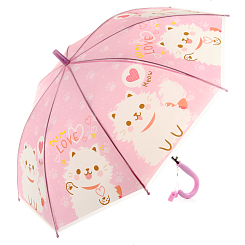 Зонт детский Котик длина 67см/диам. 85см
