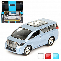 Машина металлическая Toyota Alphard 1:40, дв. откр., инерц.