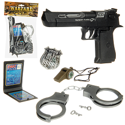 Игровой набор "Полиция" 17,6х29,5  см.