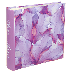 Фотоальбом 200ф 10X15см, бум.карм.с мемо, книжн. пер-т