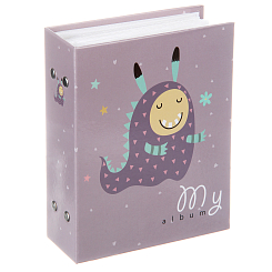 Фотоальбом 100ф 10X15см, ПП карм.