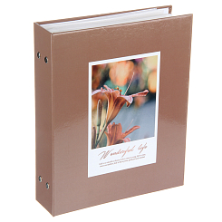 Фотоальбом 200ф 10X15см, ПП карм.