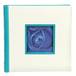 Фотоальбом 200ф 10X15см, бум.карм.с мемо, книжн. пер-т