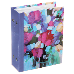 Фотоальбом 100ф 10X15см, ПП карм.