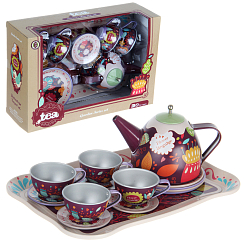 Игровой набор металлической посуды "Птичка-невеличка"