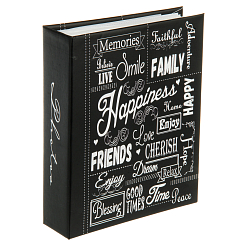 Фотоальбом 200ф 10X15см, ПП карм.