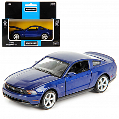 Машина металлическая Ford Mustang GT 1:32, дв. и кап. откр., инерц.