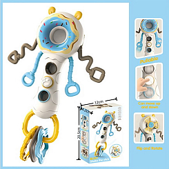 Игрушка развивающая "Пончик", голуб, в кор.