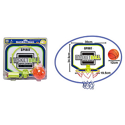 Н-р для баскетбола (кольцо d/19,5см, мяч d/12см)