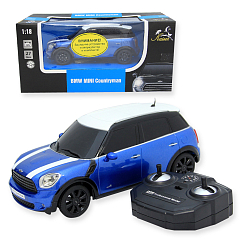 Машина р/у BMW MINI Countryman 1:18 с аккумулятором, свет, цвет в ассорт.