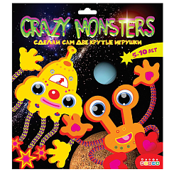 Арт.3386 Сделай сам. CRAZY MONSTERS