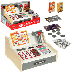 Игровой набор "Касса" на бат. со св, зв 31.5х20.7х17.8