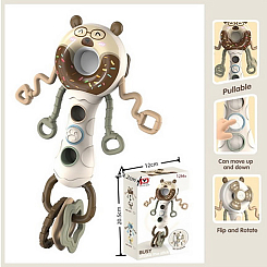 Игрушка развивающая, корич., в кор.