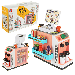 Игровой набор "Минимаркет", св.,зв., 41х13х25,5 см, кор.