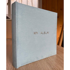 Фотоальбом 200ф 10X15см, бум.карм.с мемо, книжн. пер-т