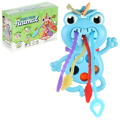 Игрушка развивающая "Лягушка", в ассорт, в кор.