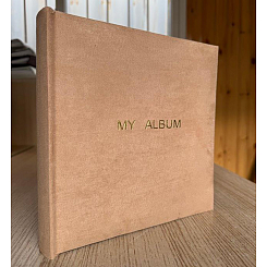 Фотоальбом 200ф 10X15см, бум.карм.с мемо, книжн. пер-т