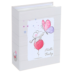 Фотоальбом 100ф 10X15см, ПП карм.