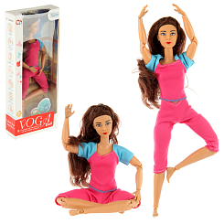 Кукла "Йога", 12,5х4,5х31 см, кор.