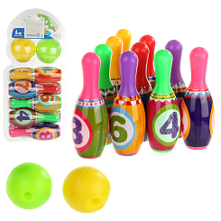 Спортивная игра "Боулинг", 20х10х41см, блист.