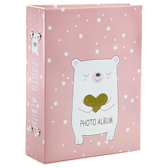 Фотоальбом 100ф 10X15см, ПП карм.
