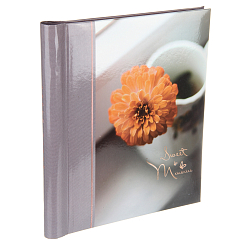 Фотоальбом 20 "магнитных"листов 23X28см, пер-т внутр.спираль