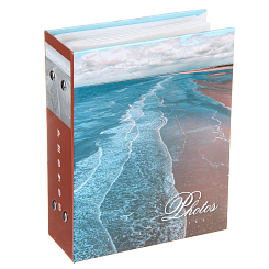 Фотоальбом 100ф 10X15см, ПП карм.