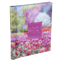 Фотоальбом 20 "магнитных"листов 23X28см, пер-т внутр.спираль