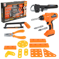 Набор инструментов "Дрель" 46х28х5.5 см.