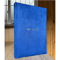 Фотоальбом 300ф 10X15см, бум.карм.с мемо, книжн. пер-т