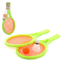 Н-р ракеток с воланч. и мячиком в сетке 49*19 см