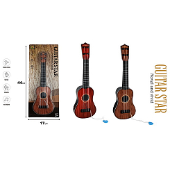 Гитара игрушечная "Классика", 44-17 см, в ассорт, блистер