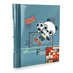 Фотоальбом 20 "магнитных"листов 23X28см, пер-т внутр.спираль