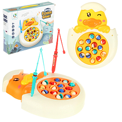 Игра-рыбалка "Утка",  в ассорт, на бат, 29,2-6-23,2 см, в кор.