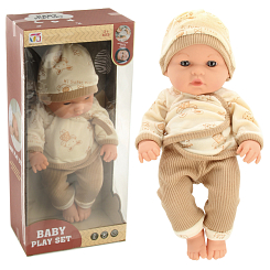 Пупс с акс., 16х10х34,5 см, кор.