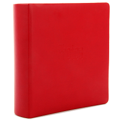 Фотоальбом Делюкс 200ф 10X15см, бум.карм.с мемо, книжн. пер-т.